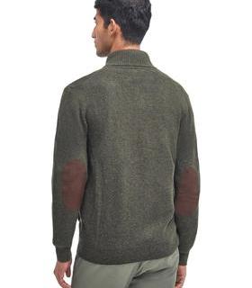 Barbour 男士 Essential Patch 拉链针织衫
