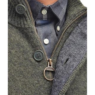 Barbour 男士 Essential Patch 拉链针织衫