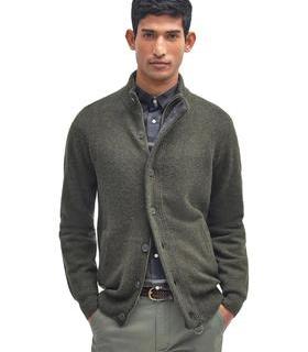 Barbour 男士 Essential Patch 拉链针织衫