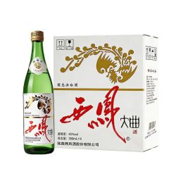 西凤酒 西凤大曲 老绿瓶 45%vol 凤香型白酒 500ml*6瓶