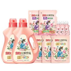 立白 大师香氛洗衣液 1.88kg*2瓶+500g*3袋+500g*2袋+80g*3袋 柔顺护衣 持久留香