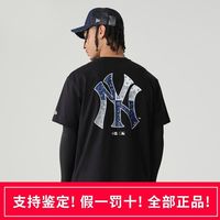 NEW ERA Newera纽亦华腰果花飞人圆领夏季美式短袖T恤情侣潮流百搭正品