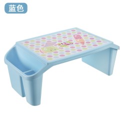 娜拉宝贝 早教桌 0022 宝宝学习塑料玩具桌 多功能写字桌 蓝色（高矮可调节）