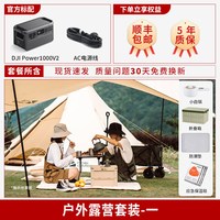 移动端：大疆 户外电源  Power 1000 V2 1度电 220V 2600W大功率大容量鱼缸氧气机供电露营摆摊房车载应急