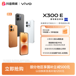 vivo X300 E 12+256GB 5G智能手机 高通第五代骁龙8