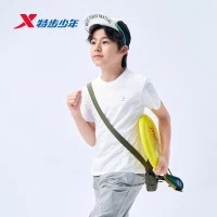 特步 儿童吸汗短袖T恤 全尺码