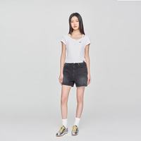 Lee 凉凉裤经典五袋款设计轻薄天丝女百慕大牛仔短裤