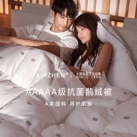 霞珍 XZERB 011 羽绒被 150X210CM AAAAA级空调被抗菌新升级