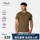 Rab Stance Pitch男士26新品跑步透气短袖轻量T恤吸湿排汗 QCC-34 黑灰色 L