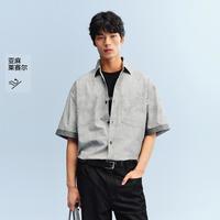 太平鸟 男士外穿式衬衣衬衫