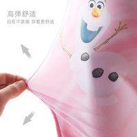 迪士尼 冰雪奇缘艾莎公主儿童泳衣连体女童泳衣裤洋气女孩游泳衣宝宝泳装 120