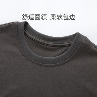 舒贝怡 男童纯棉短袖T恤