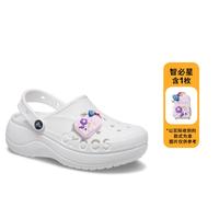 crocs 贝雅云彩洞洞鞋女鞋沙滩鞋户外厚底包头拖鞋