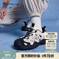 Champion 冠军男女童运动鞋夏季旋转扣潮流户外徒步橡胶底儿童洞洞凉鞋