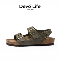Devo Life 软木鞋 男女同款休闲拖鞋