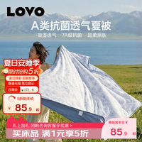 LOVO 罗莱家纺 A类抗菌可机洗夏被-南屿晨风 200*230cm