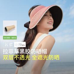 蕉下 春夏季防晒帽空顶帽防紫外线女遮光旅游优雅