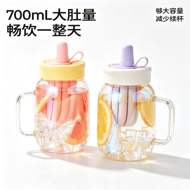 HAERS 高硼硅玻璃杯700ml