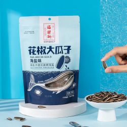 福财记 内蒙古大颗粒瓜子 花椒海盐味180g*3袋