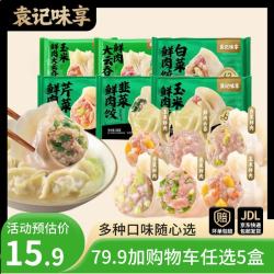 袁记味享 云吞  玉米鲜肉大云吞250g*1盒 12只 250g