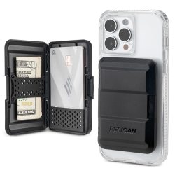 Case Mate Pelican MagSafe手机钱包 IPX4防水 2卡位轻薄卡包 磁吸iPhone