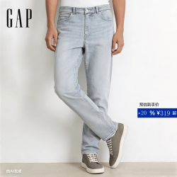 Gap 791684 柔软微弹 浅色水洗 33 男士牛仔裤