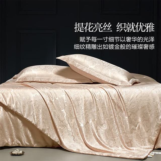 今日必买：百丽丝 水星家纺被子蚕丝被100%蚕丝夏被空调被夏凉被1.9斤150×210cm