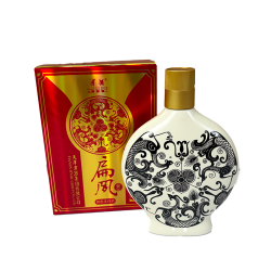 津酒 花津扁凤壶 52%vol 浓香型白酒 150ml