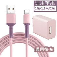 适用苹果数据线6s/7plus/8pX/XS通用快充ipad/12/13充电线充电器
