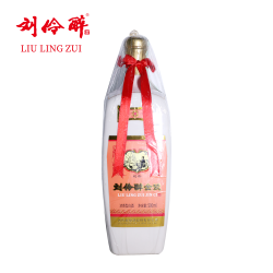 刘伶醉 金瓷纯粮酒 52%vol 浓香型白酒 500ml*6瓶