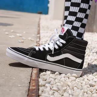 VANS范斯 SK8-Hi 高帮板鞋 黑色 38
