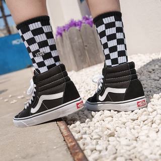 VANS范斯 SK8-Hi 高帮板鞋 黑色 38