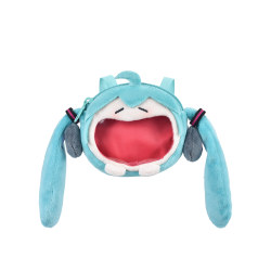 bilibili 哔哩哔哩 初音未来 超开心痛包 可爱体 多功能毛绒耳机包附肩带