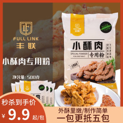 丰联 小酥肉专用粉 500g 酥肉粉 家用香酥脆粉 炸肉炸鱼裹粉 炸鸡翅藕夹