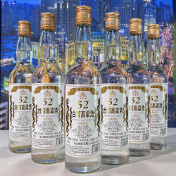 金厦缘 台湾高粱酒 52%vol 浓香型白酒 600ml