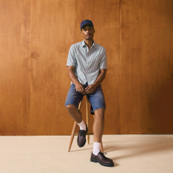 Levi's 美式复古织标 蓝色 均码 棒球帽