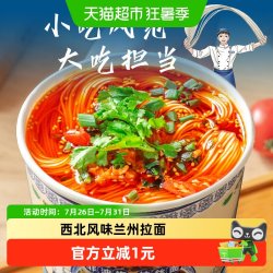 嗨吃家 兰州牛肉面 115g 桶装