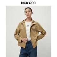 NEXY.CO 女士连帽短款外套 2025秋季