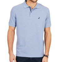 【破价】Nautica 男式 polo衫 Nautica男士经典短袖纯色polo衫 有领 短袖 标准版型 Deep Anchor Hea 尺码XX-Large