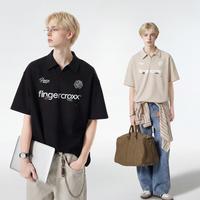 I.T it FGXX夏季中性风速干短袖polo衫海鸥领凉感T恤男女