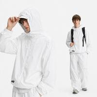 I.T it fingercroxx透气网孔连帽防晒服男UPF50+