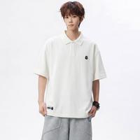 I.T FINGERCROXX夏季男式polo衫宽松落肩休闲百搭上衣