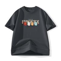 I.T it FGXX多巴胺短袖T恤男款美式夏季新款情侣纯棉休闲上衣