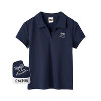 I.T ccaabb短袖polo衫夏季简约基础款