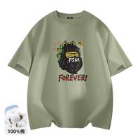 I.T it fingercroxx经典老人头潮流纯棉短袖夏重磅T恤