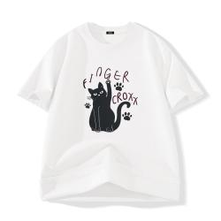 I.T it FGXX美式复古LOGO短袖T恤男女款情侣纯棉潮牌半袖