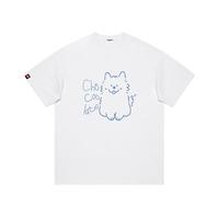 I.T CHOCOOLATELOGO卡通情侣短袖全棉T恤