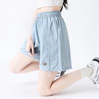 I.T it fingercroxx短裤女机能抽褶简约防水休闲短裤夏