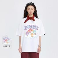 I.T FINGERCROXX夏季新款短袖T桖女烫画百搭圆领T恤上衣