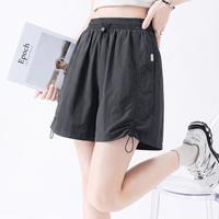 I.T it fingercroxx机能抽褶短裤女户外防晒款工装短裤